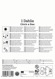 Anleitungssymbols für Pflegen, Pflanzen, Standort, Schneiden, Boden, Wasser, Anzucht, Schnittblumen und Recycling auf weißem Hintergrund.