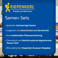 Kiepenkerl Samen-Sets, Qualität, ohne Gentechnik, traditionell, optimal abgestimmt, im praktischen Ratgeber.