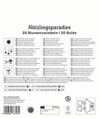 Anleitungssatz für pflanzen, mit Bildern von Sonnenblume, Wasser, Blüten, Frostschutz, Propagation, Symbole, Pflanzenlisten.