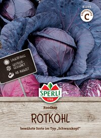 Rotkohl, gelagerte, gefriergeeignete Sorte, ab August erhältlich