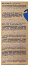 Samentüte für Adzukibohnen mit Anbauanleitung in mehreren Sprachen auf braunem Papier.